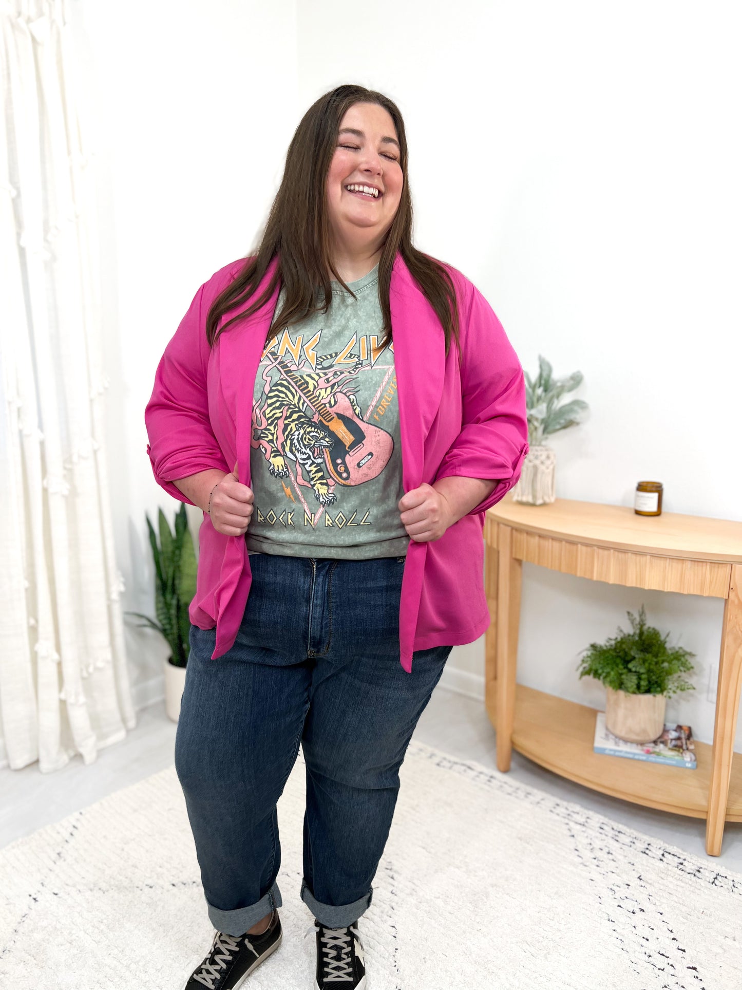 CURVY/REG Back To Business Blazer || Choose Color