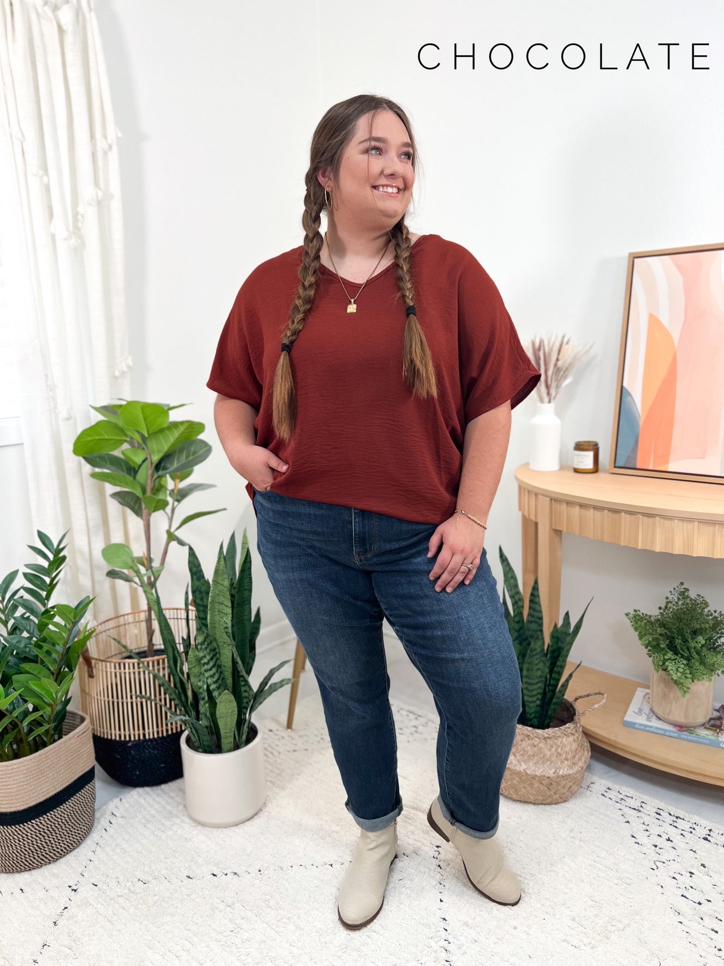CURVY/REG Everly Top || Choose Color