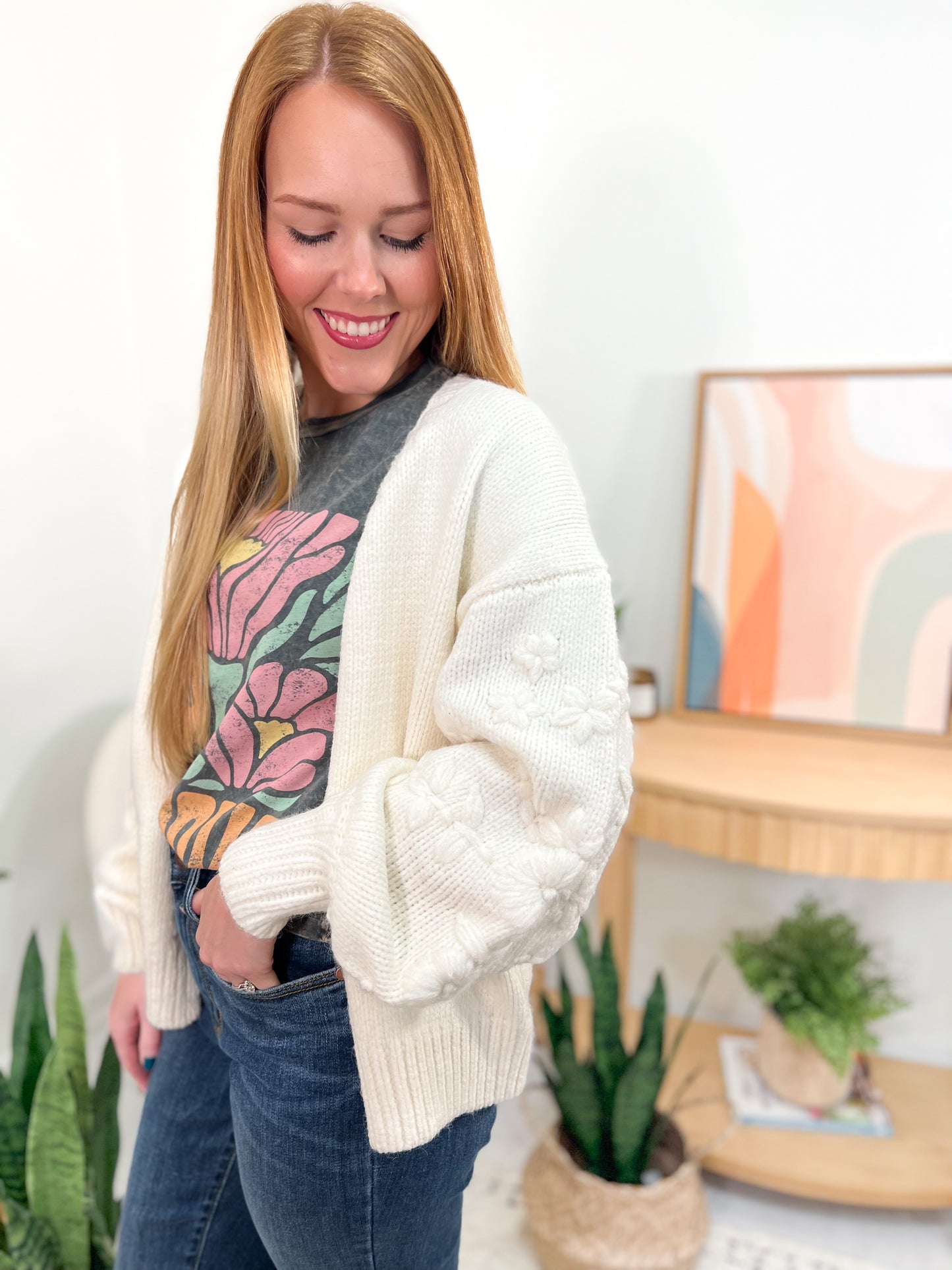 Cora Embroidery Cardigan || Choose Color
