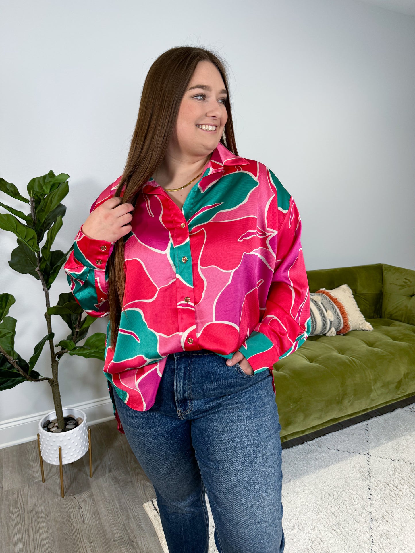 CURVY/REG Liv Blouse