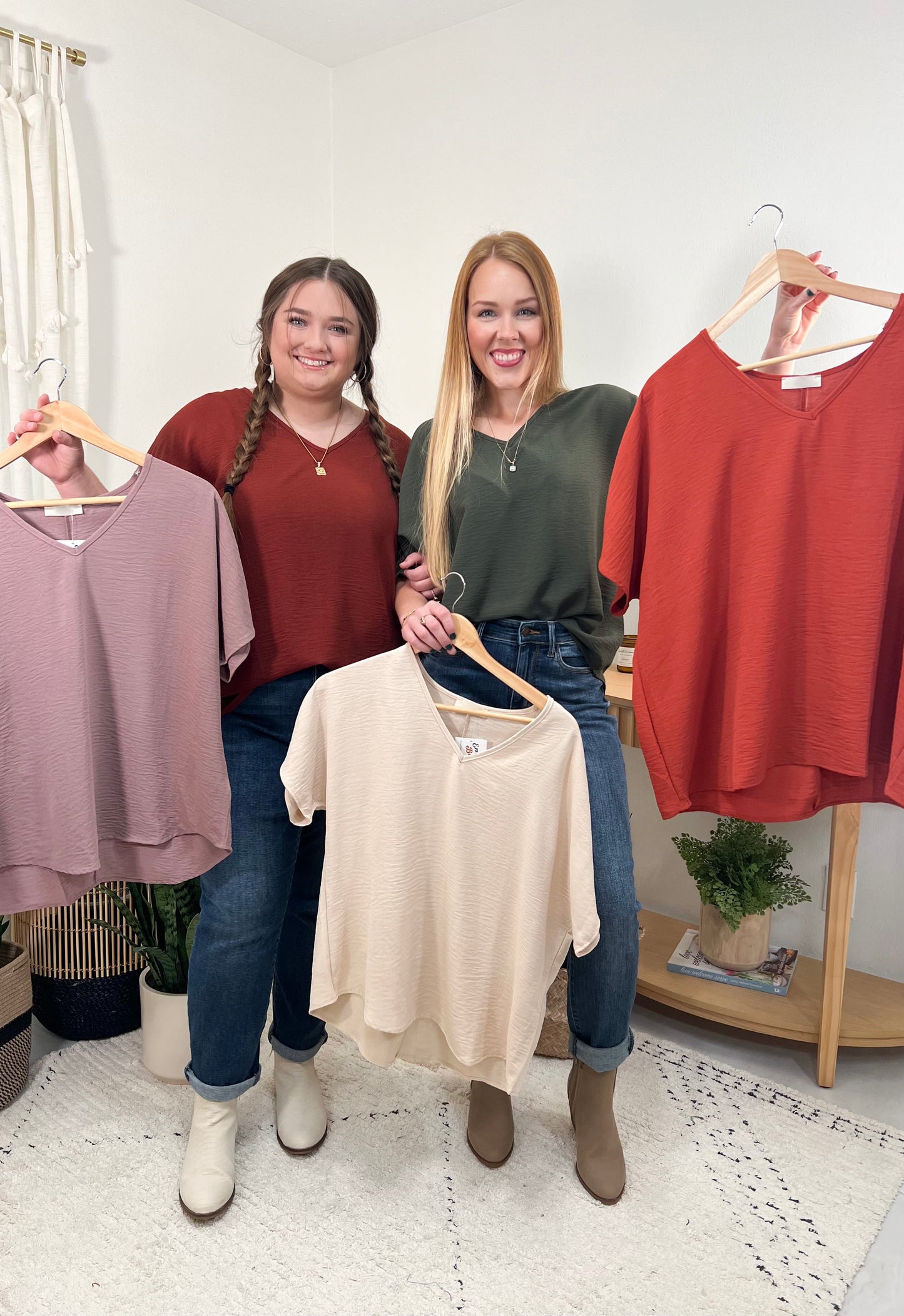 CURVY/REG Everly Top || Choose Color