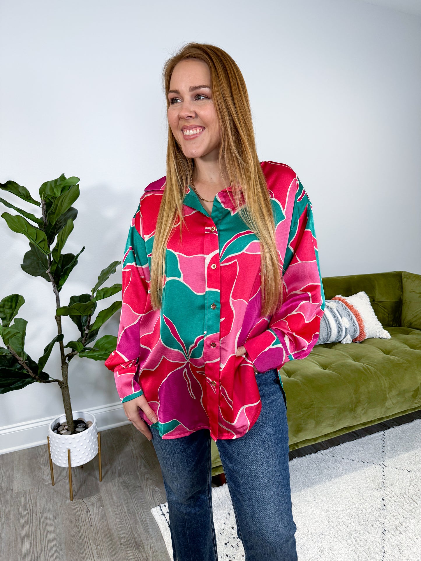 CURVY/REG Liv Blouse