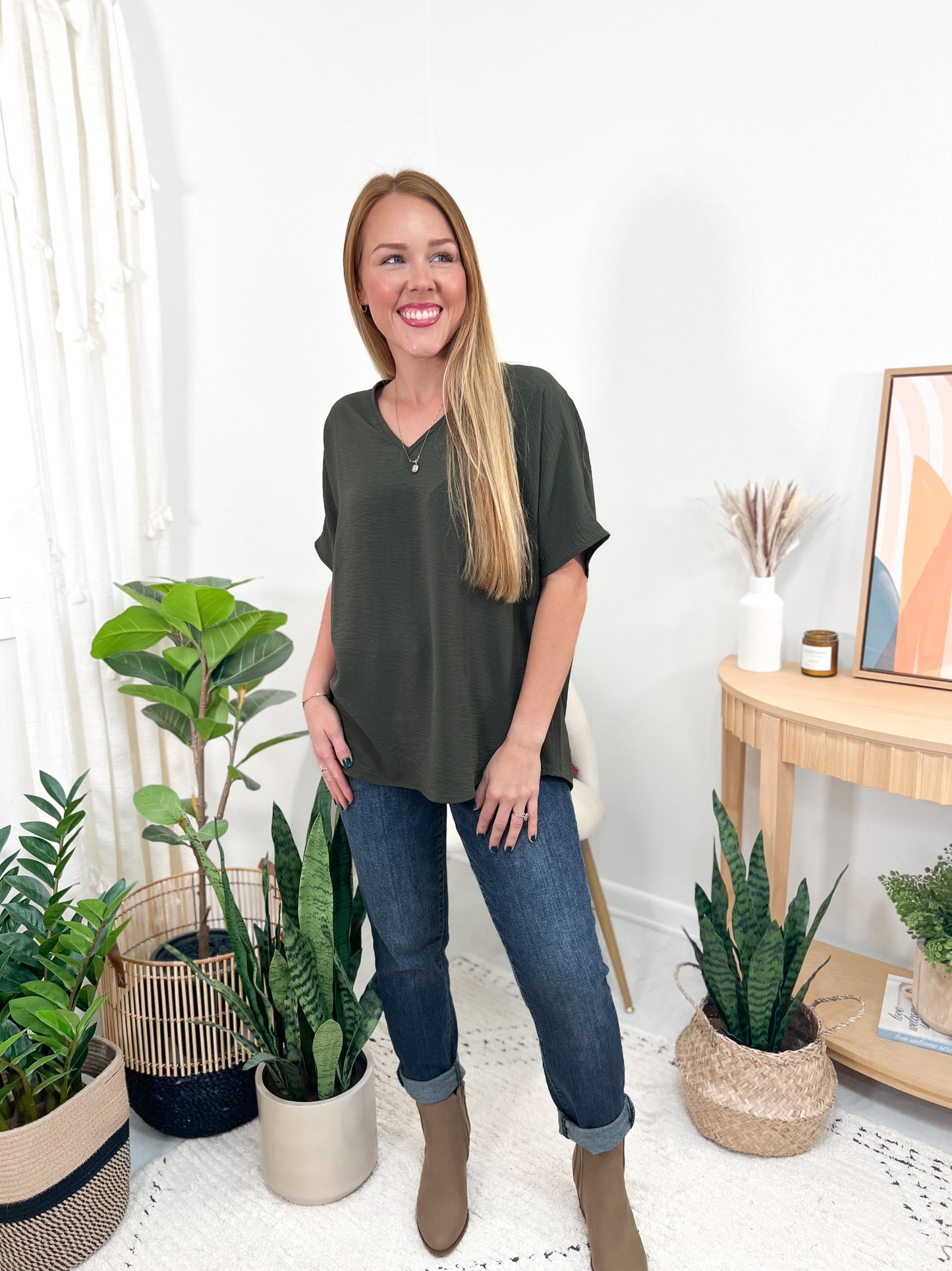 CURVY/REG Everly Top || Choose Color