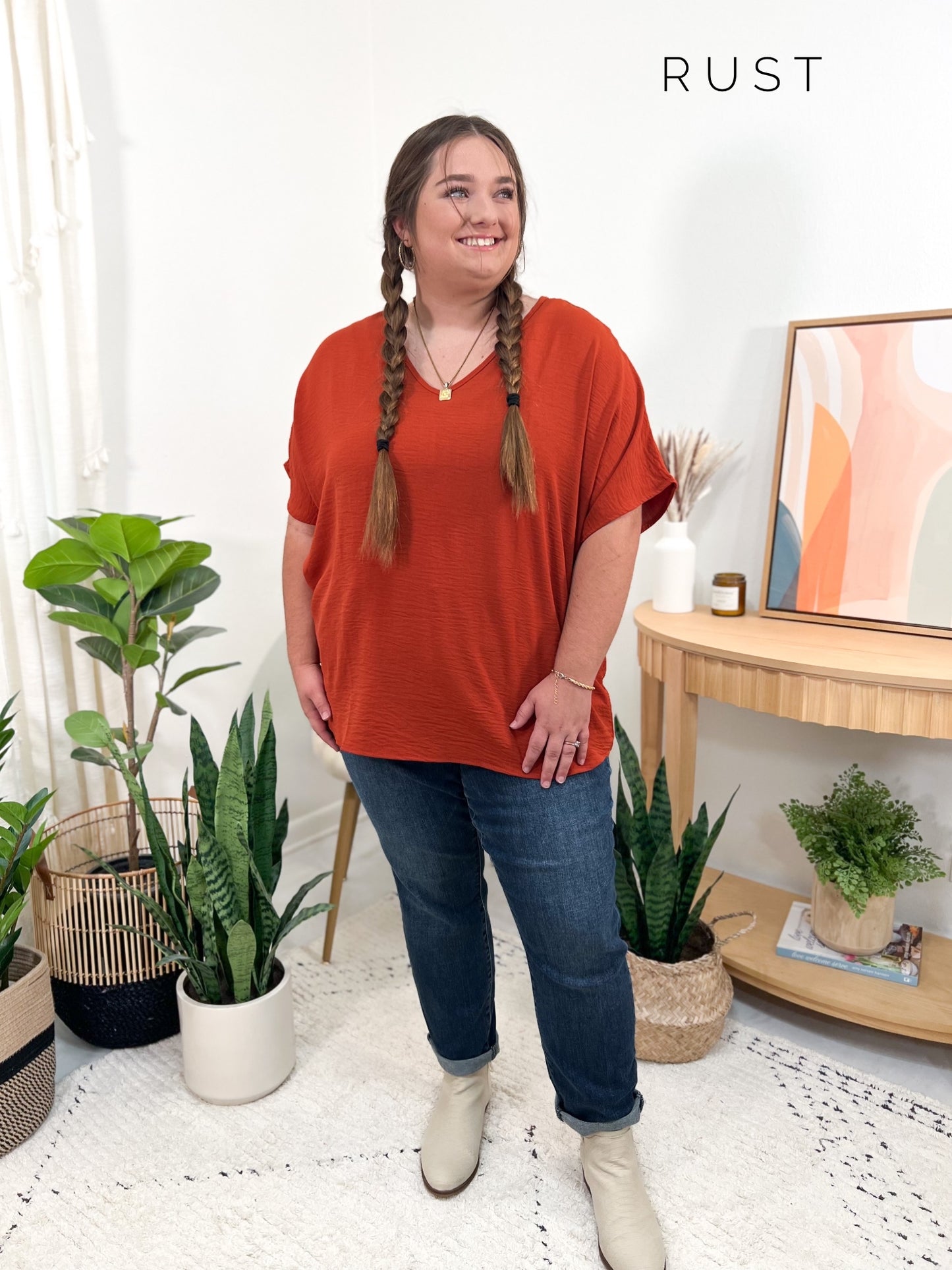 CURVY/REG Everly Top || Choose Color