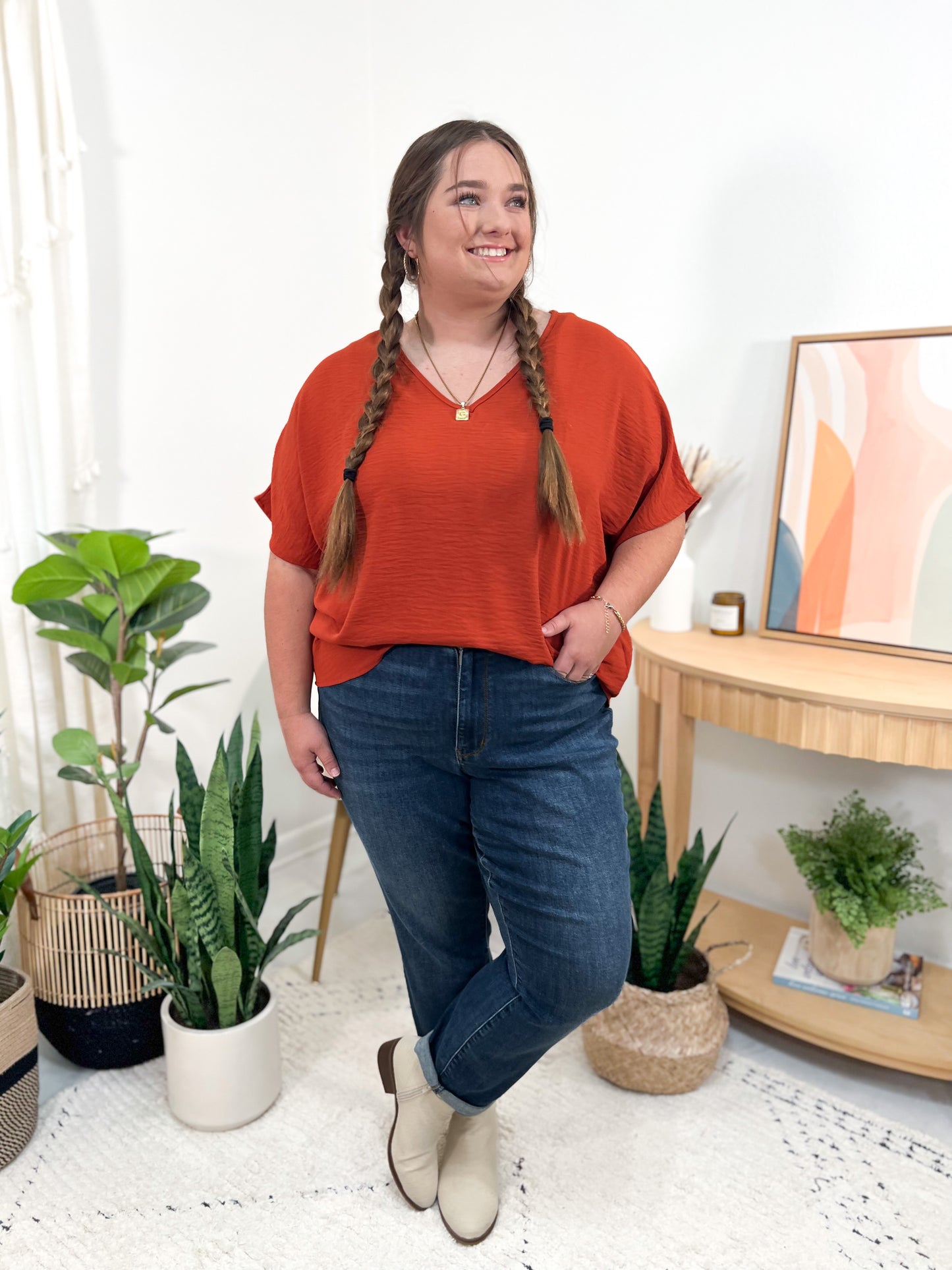 CURVY/REG Everly Top || Choose Color