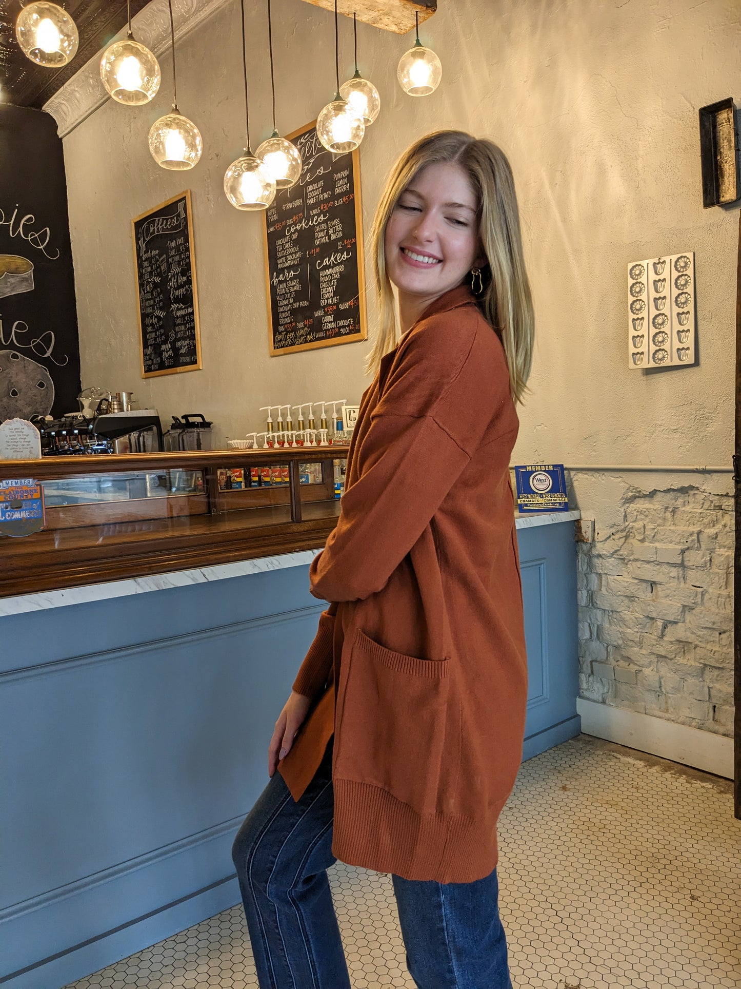 Sienna Collared Cardigan