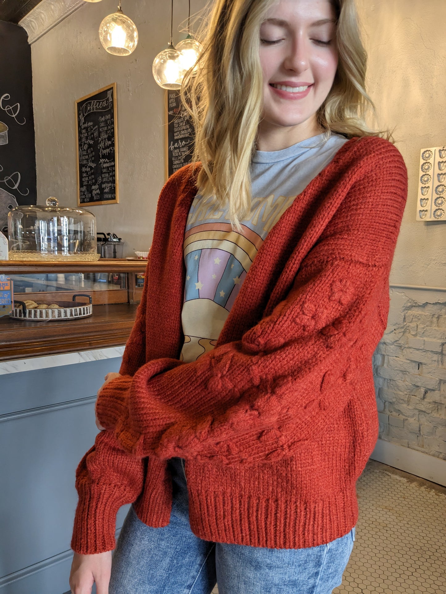 Cora Embroidery Cardigan || Choose Color