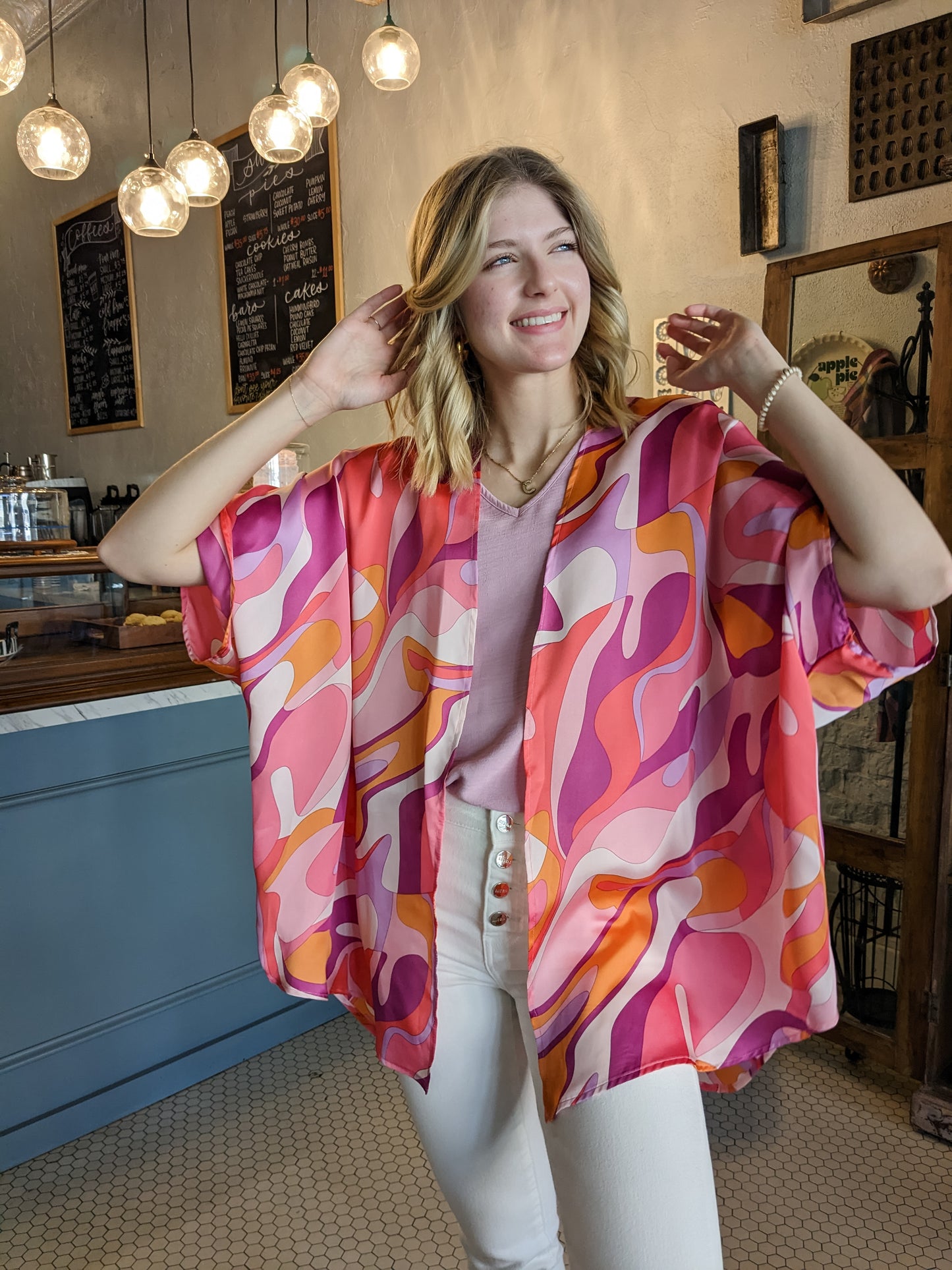 Daphne Retro Kimono