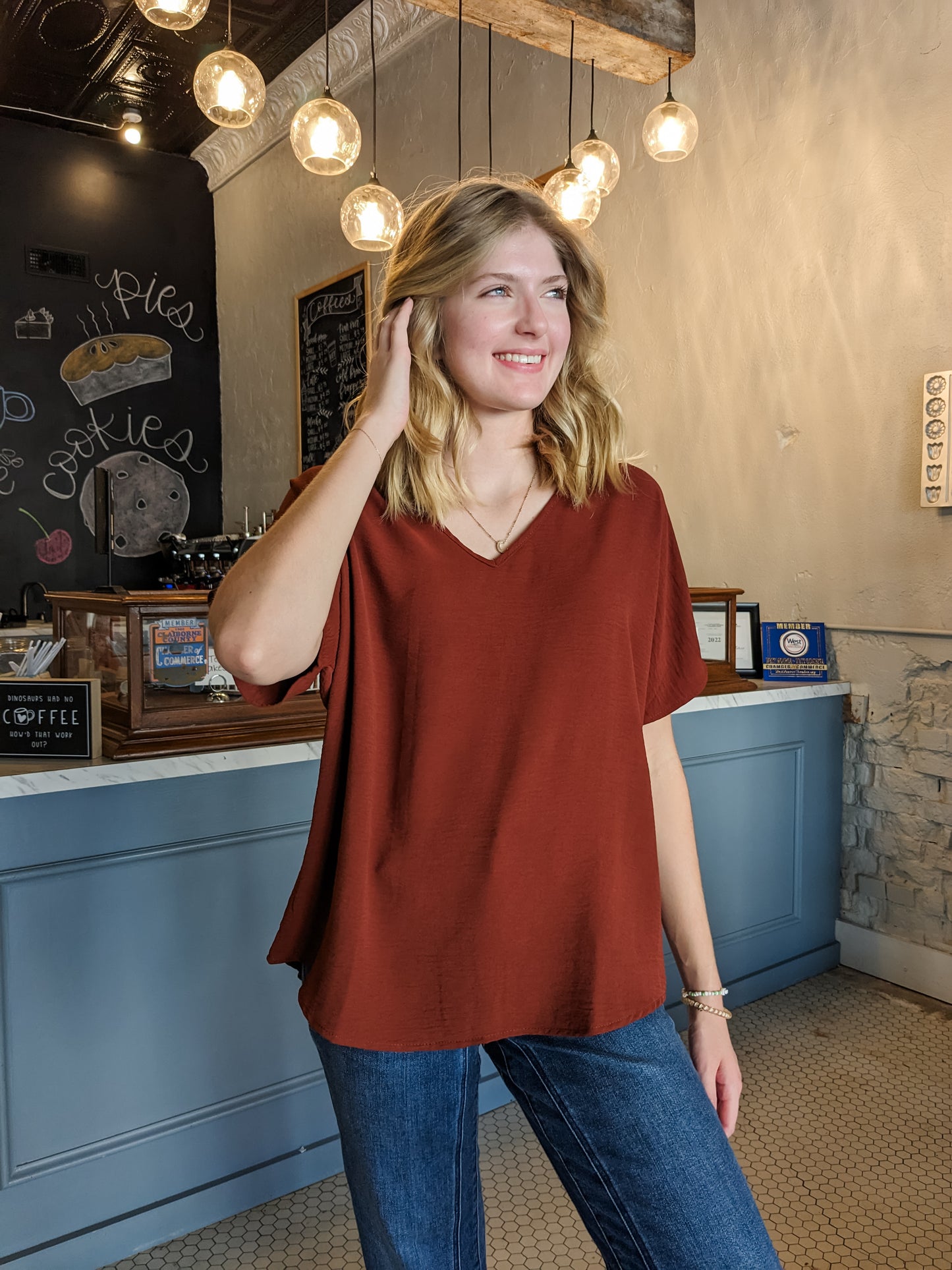 CURVY/REG Everly Top || Choose Color