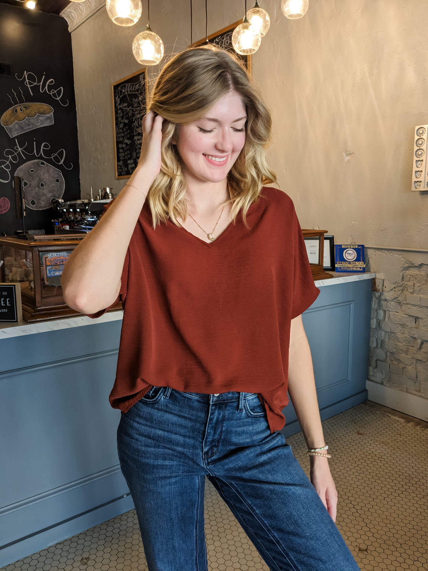 CURVY/REG Everly Top || Choose Color