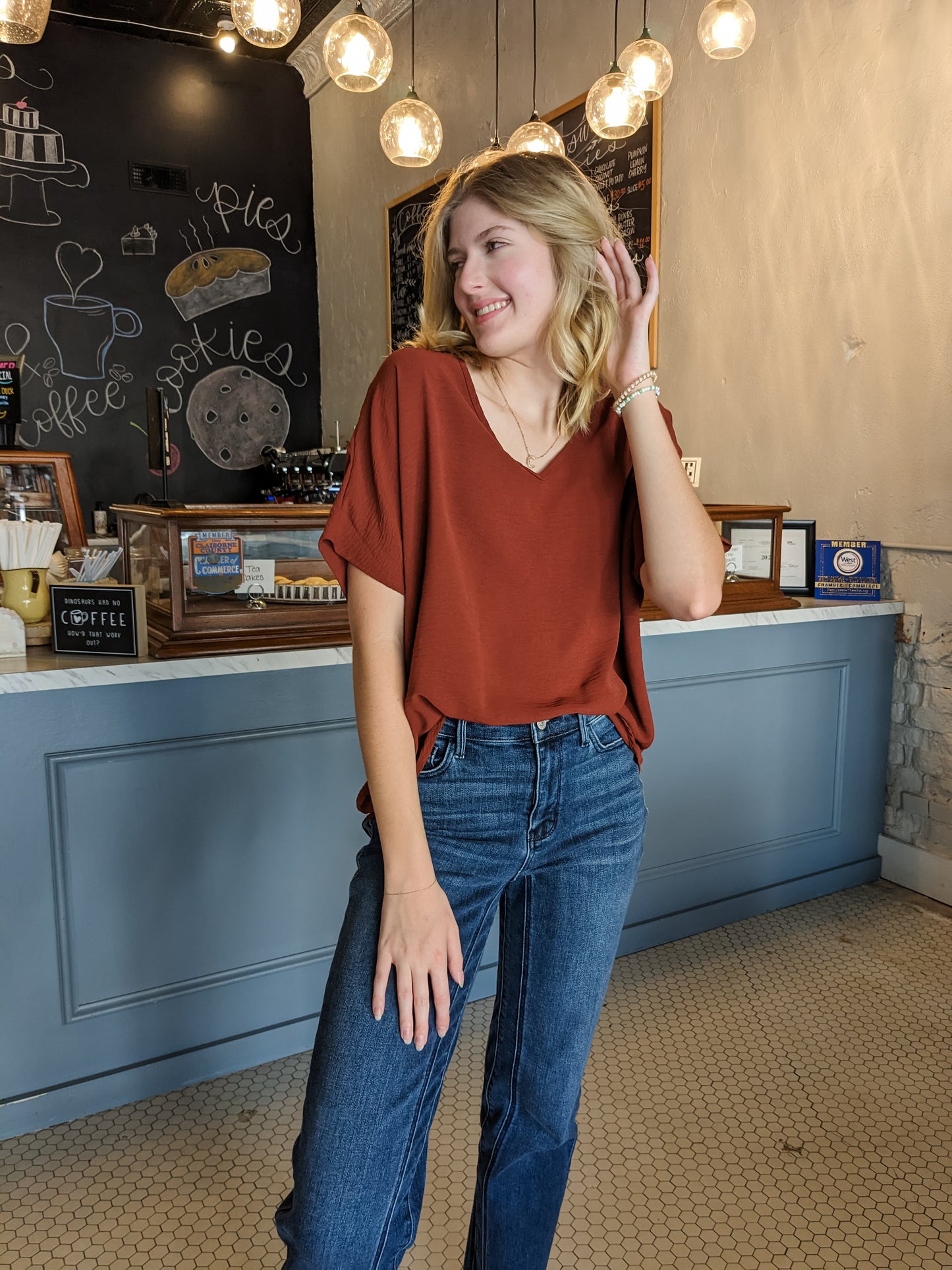 CURVY/REG Everly Top || Choose Color