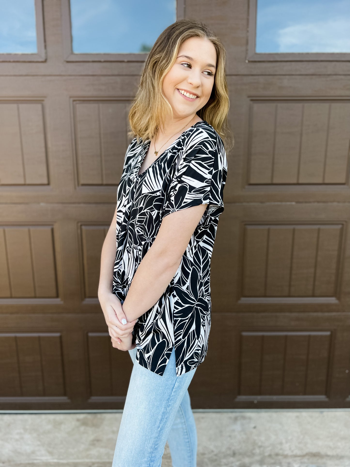 CURVY/REG Tropical Top