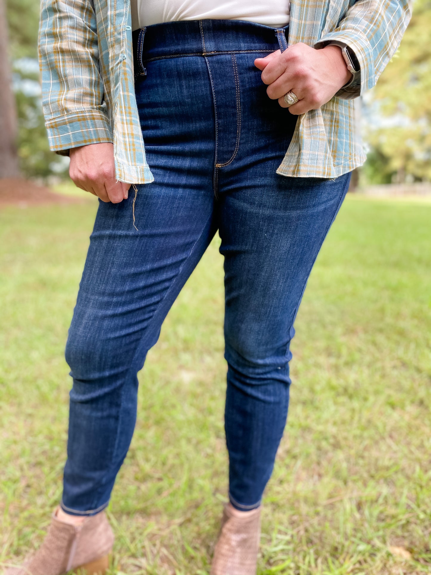 CURVY/REG Thanksgiving Pants aka pull on jeans!
