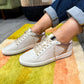 Shu Shop Taupe Croco Sneaker