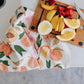 Peach Blossom Tea Towel