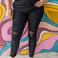 Judy Blue Rock On Distressed Skinnies