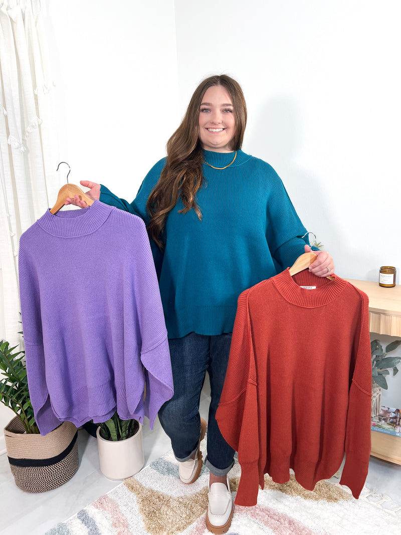 DOORBUSTER Oversized Sweater || Choose Color