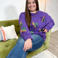 Mardi Gras Sequin Pullover