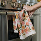 Peach Blossom Tea Towel