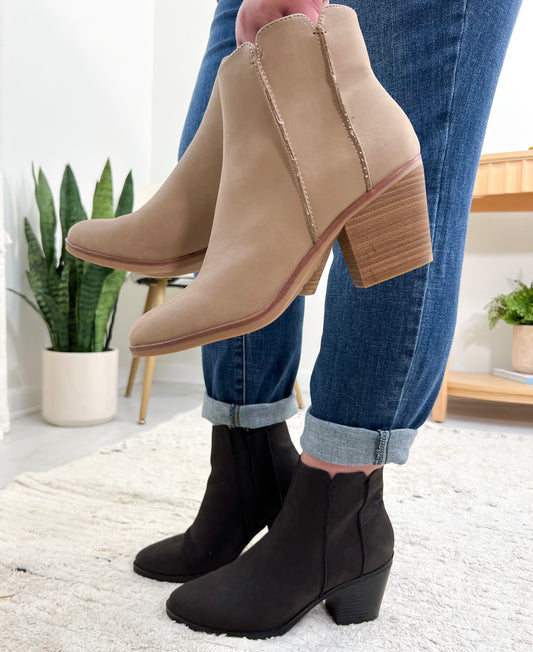 MIA Pointed Toe Boots || Choose Color