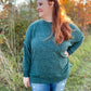 CURVY/REG DOORBUSTER Cozy Melange Pullover || Choose Color