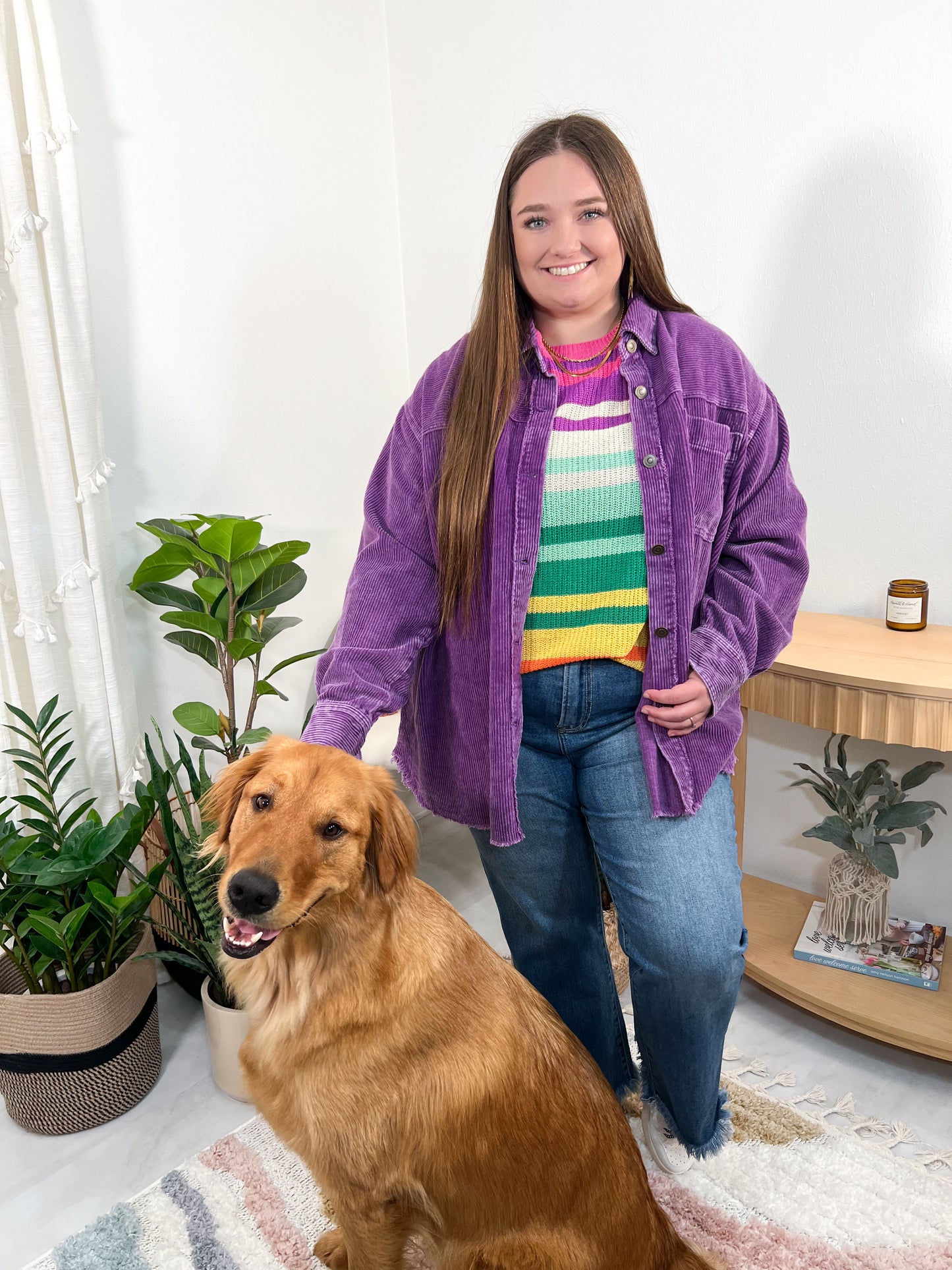 Color Me Happy Stripe Sweater