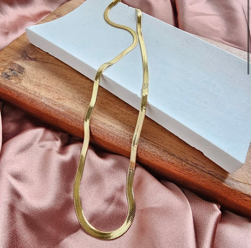 Luxe Herringbone Necklace