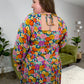 CURVY/REG James Floral Smocked Dress