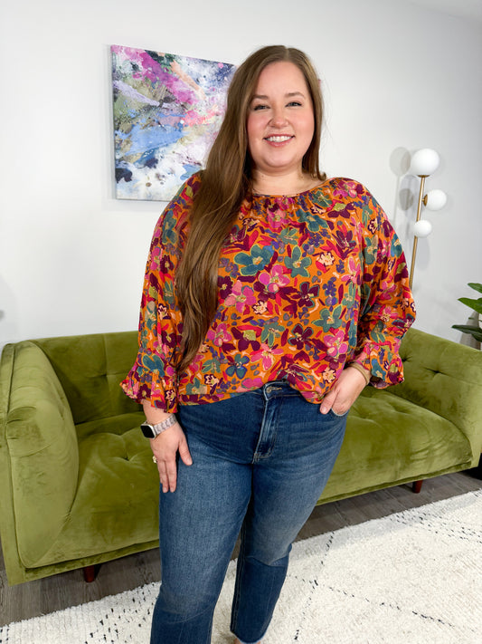 CURVY/REG Garden Party Blouse