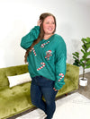 Festive Christmas Sequin Sweater