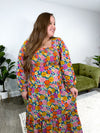 CURVY/REG James Floral Smocked Dress
