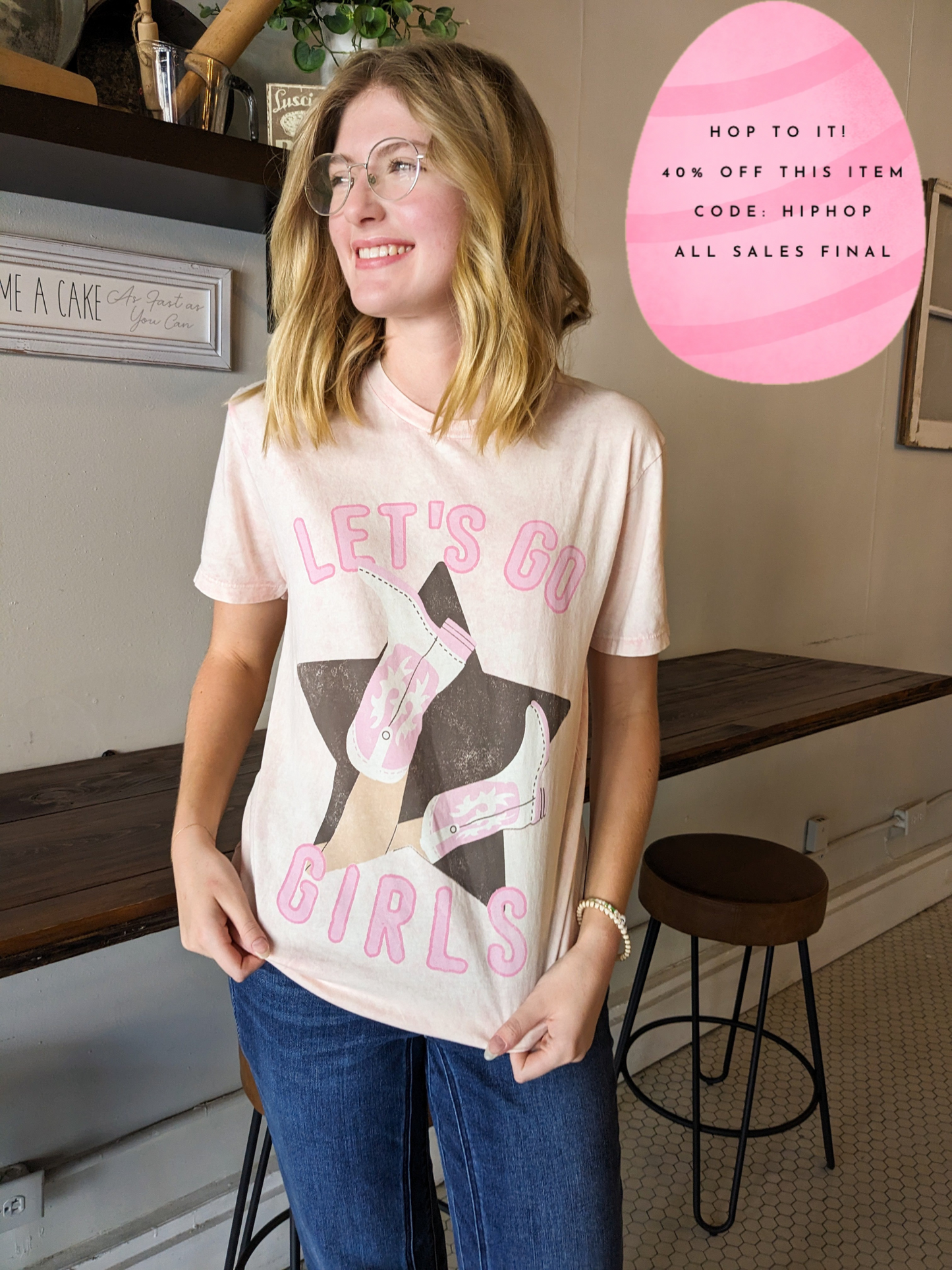 CURVY/REG Let’s Go Girls Graphic Tee