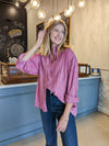 In A Rush Pleated Blouse || Choose Color