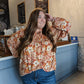 CURVY/REG Sweet Caroline Floral Top