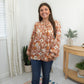 CURVY/REG Sweet Caroline Floral Top