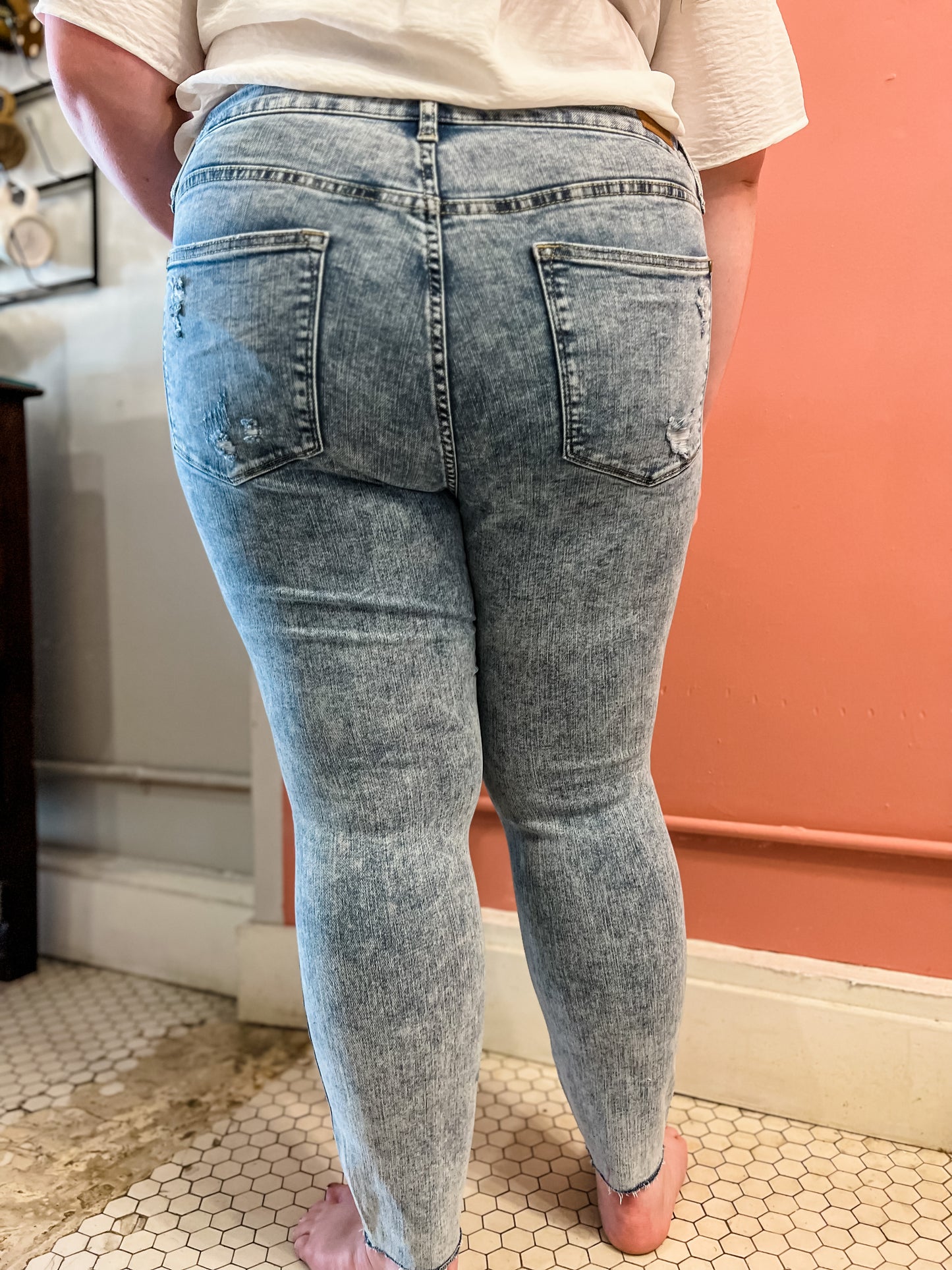 Judy Blue Acid Wash Skinny