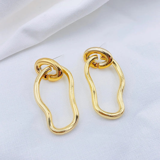 Circle Double Earrings