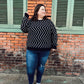 CURVY/REG Zig Zag Sweater