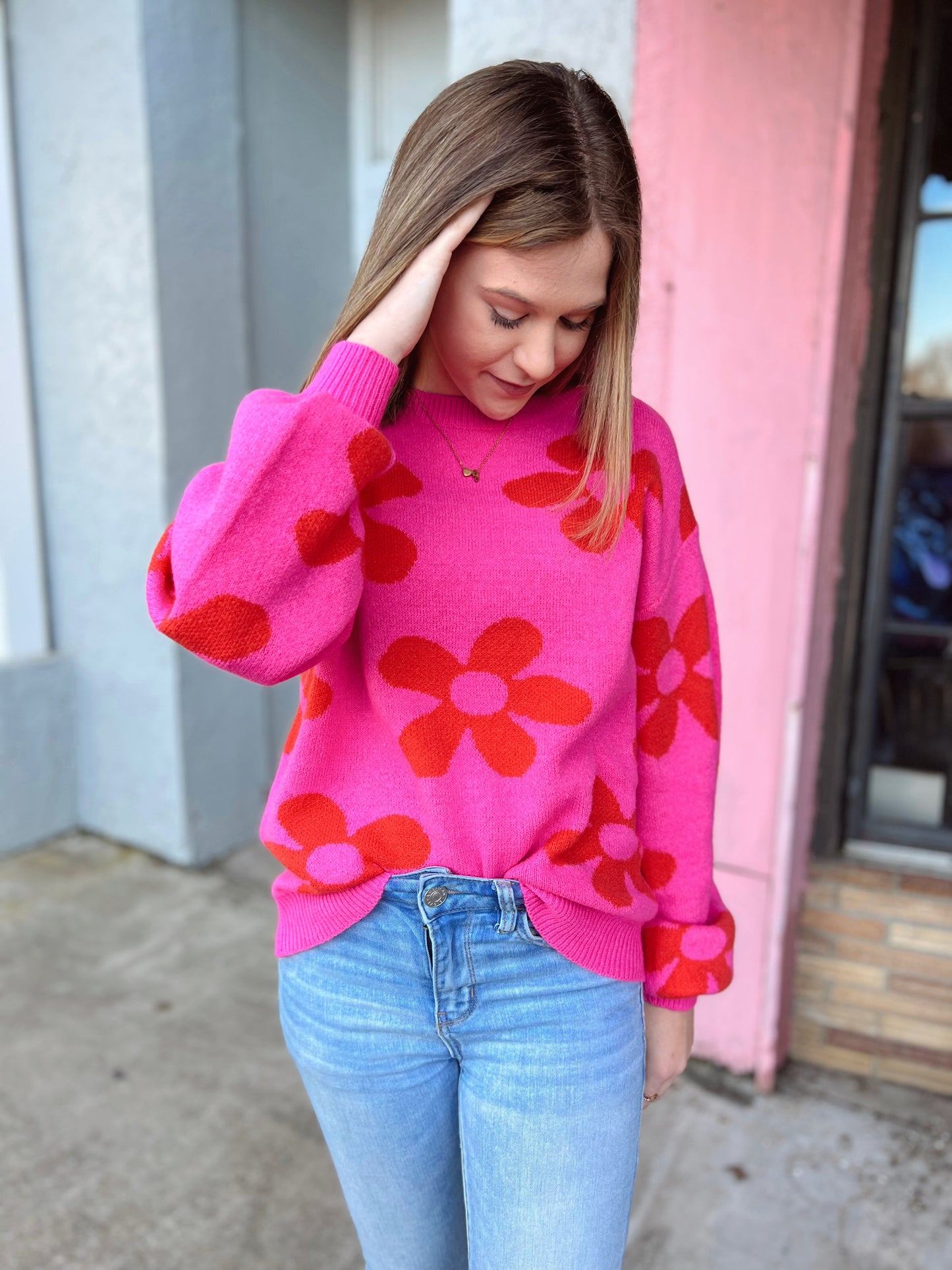 Millie Retro Daisy Sweater