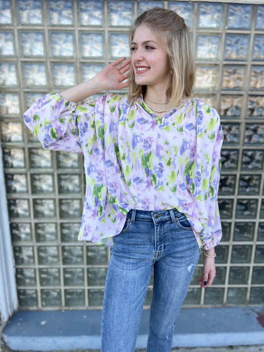 Into The Garden Blouse