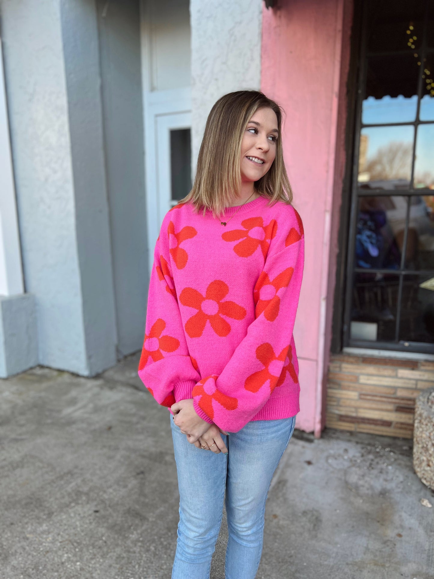 Millie Retro Daisy Sweater