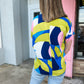 CURVY/REG Mariah Abstract Blouse || Choose Color