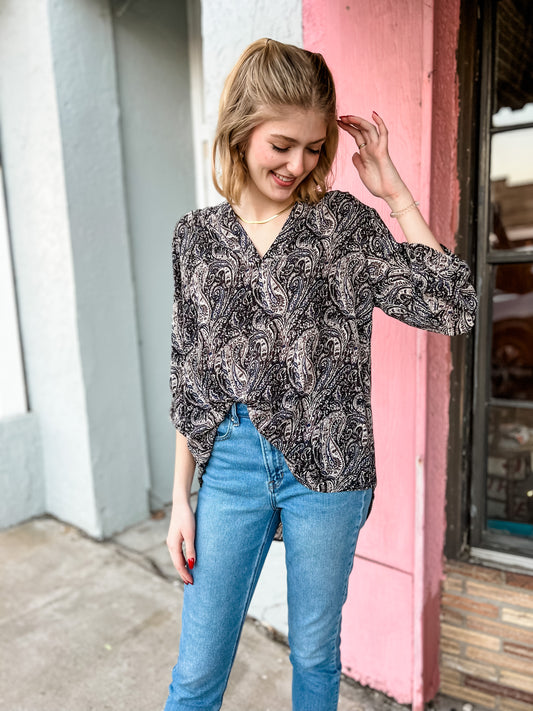 Paisley Blouse