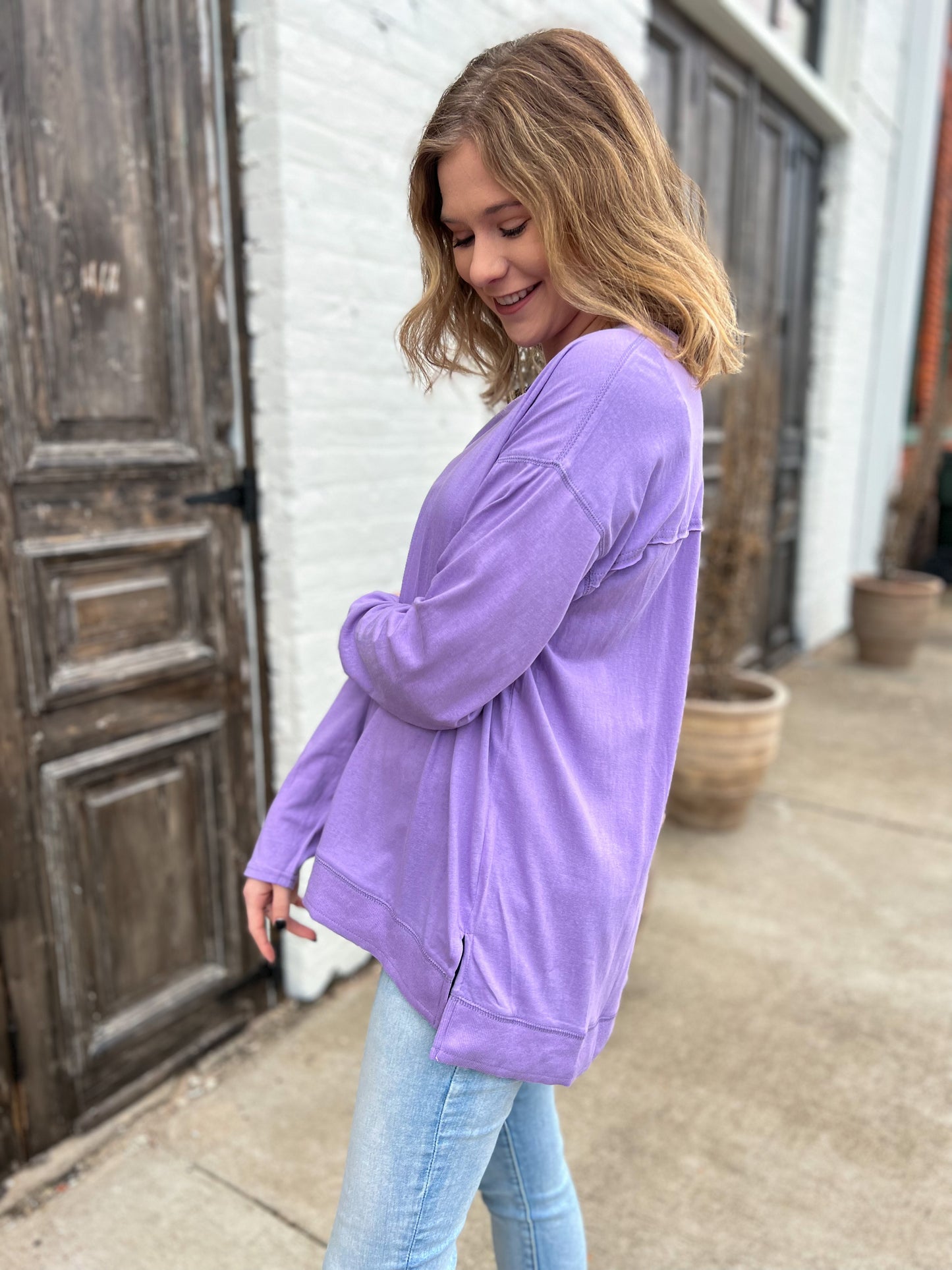 *DOORBUSTER* Lavender Pullover