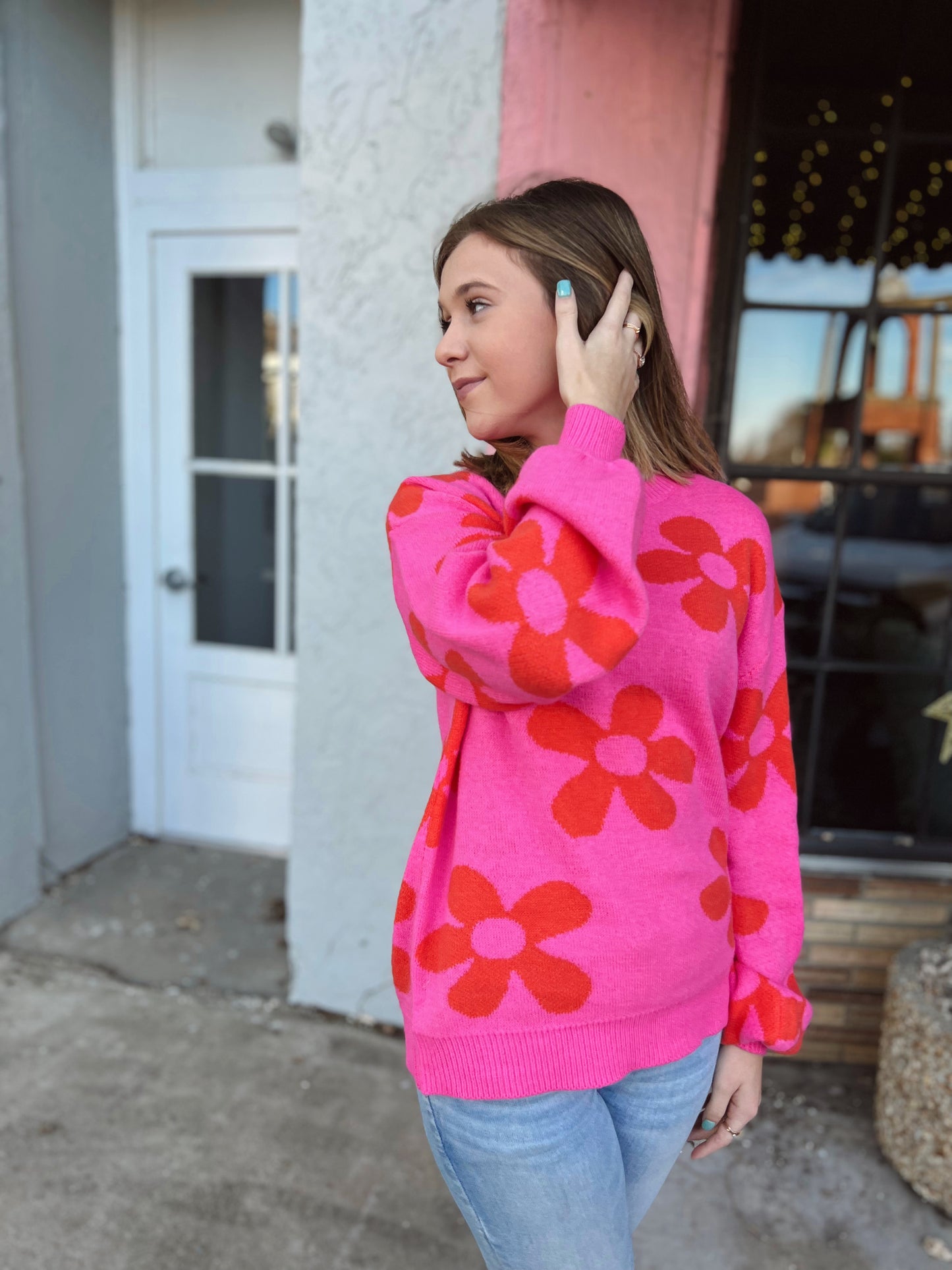 Millie Retro Daisy Sweater