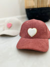 Heart Corded Caps || Choose Color