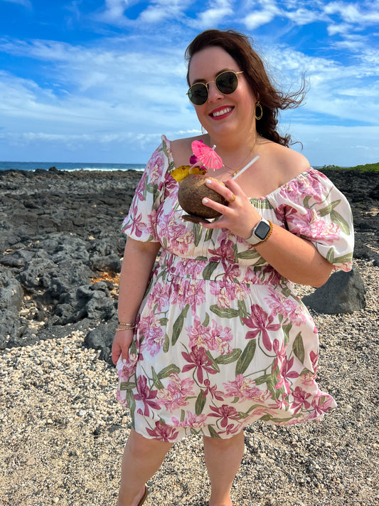 ‘Alohilani Floral Dress