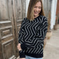 CURVY/REG Zig Zag Sweater