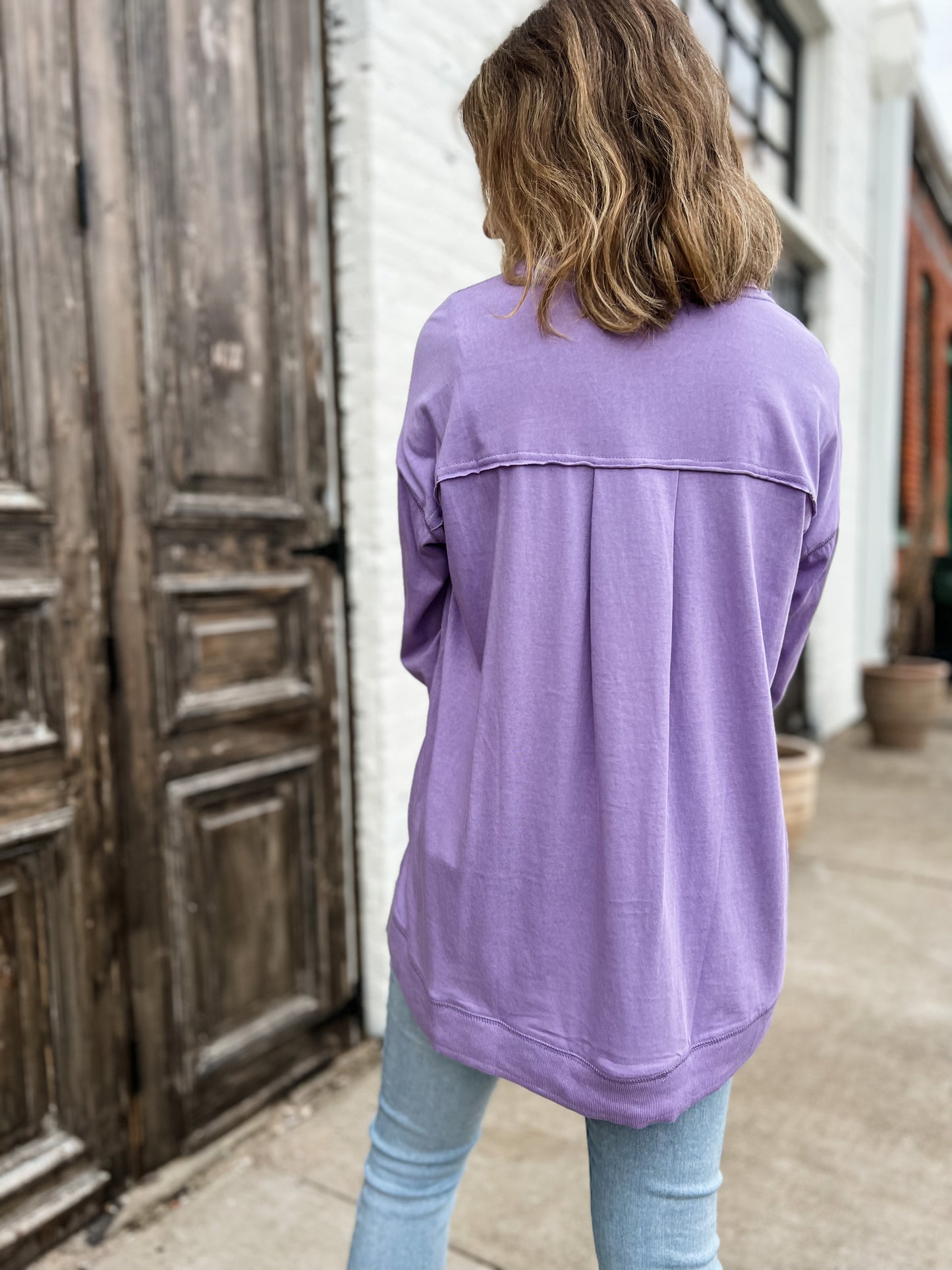 *DOORBUSTER* Lavender Pullover