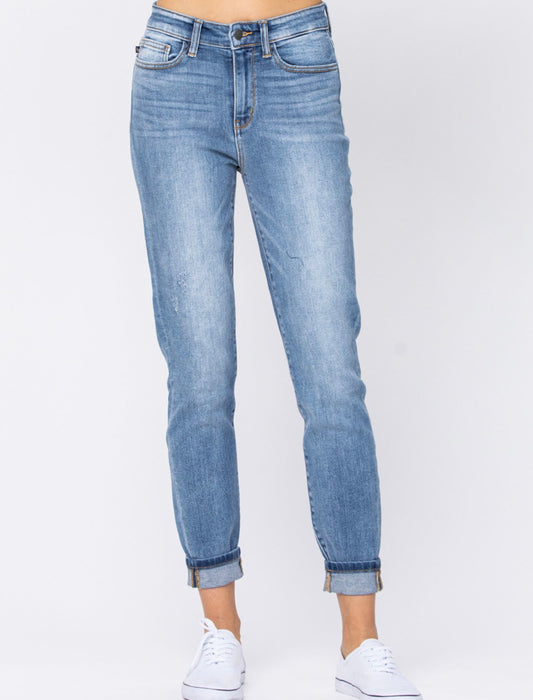 CURVY/REG Slim Shady Judy Blue Jeans